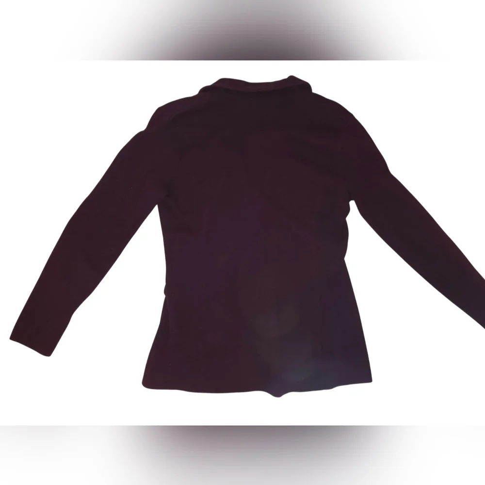 Ralph Lauren Women's Burgundy Blazer. Size S. - Picture 2 of 5